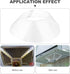 10PCS Round Range Hood Filter, Stove Hood Grease Mesh for Kitchen, Cooker Net