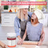 SAGOOITS 34oz Set 6 Sourdough Starter Kit, Large Capacity Glass Sourdough Starter Jar, Reusable Starter of Sourdough