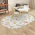 4'x6' STARUIA Large Kids Rug for Playroom, Washable Road Rug for Nursery, Non-Slip Car Rugs for Boys Room, Tan Traffic