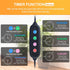 25 4/8/12/16/20H 24"-64" FECiDA Smart Control Watt LED Grow Light with Stand, Timer, Bright Enough Like A Small Sun