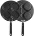 HEEPDD 4 Cup Egg Frying Pan, 24.5cm Non Stick Omelet Pan for Breakfast Pancake Egg Burger Steak