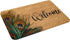 Welcome Peacock Feather Doormat - Nature Welcome Rug, Non-Slip Mat for Front Door Outdoor Entry, Housewarming Gift,