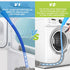 Sealegend 2 Pieces Dryer Vent Cleaner Kit with Lint Brush Vacuum Hose Attachment for Power Washer and Dryer Vent