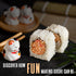Alas Complete 20 Piece Sushi Making Set, Kit for Beginners & Pros with Knife, Mats, Rice Bazooka, Dipping Plate