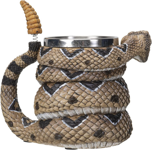 SUMMIT 16 oz COLLECTION Rattlesnake Coffee Mug Cup fl Diamondback Rattler Beer Tankard