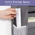 8 8 50lbs 16 Closet 1 Pack Over the Door Shoe Organizer Hanging with Mesh Pockets Wire Large Deep Pockets, Weight
