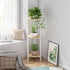 3 (3 Plant Stand Indoor Corner Tall Tier Metal Modern Flower Storage Plant Shelf Holder for Living Room Balcony Garden