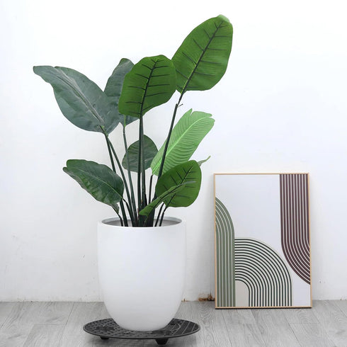 ZYNERY 10 PCS Plant Level Pot Elevator, Planter Stands for Outdoor Plants, Pot Trays for Indoor and Outdoor