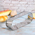 Oval Cake Tools Stainless Steel Baking Ring - Non Stick Retractable Cake Tools for DIY Baking