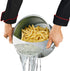 Best Utensils Premium Stainless Steel Pasta Strainer, Fits All Pots Up To 10 Inches