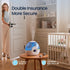 2.2L 26dB 30 raydrop Humidifiers for Bedroom, Cool Mist Humidifiers with Timer, Digital Knob, Quiet Small Humidifier