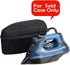 Hard Travel Case for Rowenta DW5080 1700-Watt Micro Steam Iron, Stainless Steel Soleplate by khanka