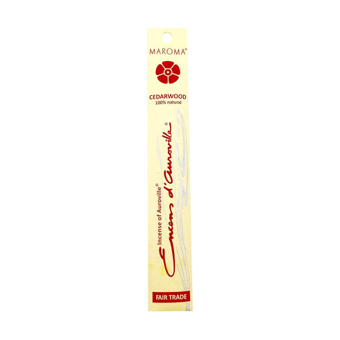MAROMA Eda Incense Cedarwood, 10 Count
