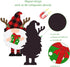 23 PCS Christmas Car Magnets, Reflective Christmas Decorations, Cute Gnome Magnets Set for Xmas Holiday Decoration