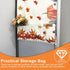 Washer and Dryer Covers for the Top, 75 x 23.6 Inches Non-Slip Magnet Cover with 8 Storage Pockets for Laundry