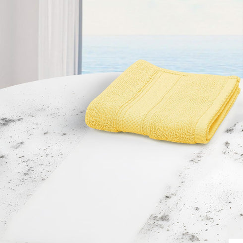 12-Piece 100% Set MoNiBloom Cotton Face Wash Cloth for Bathroom Home Hotel Spa Gym Yoga Shower Highly Absorbent Ultra