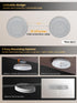 16W Dimming,Plant 2 GLOWRIUM Grow Lights for Indoor Plants, Smart Full Spectrum LED Grow Light, Auto Timer and Stepless