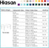 Hiasan Black Tablecloth for Rectangle Tables - Waterproof, Wrinkle Resistant Polyester Fabric, 54 x 108 Inch