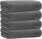JML Bath Towels for Adult Body, Large Microfiber Bath Towels Set 4
