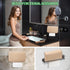 Choary (1, Tissue Box Cover Holder Compatible with Kleenex Disposable Paper Hand Towels, Stylish Leather Wall-Mounted