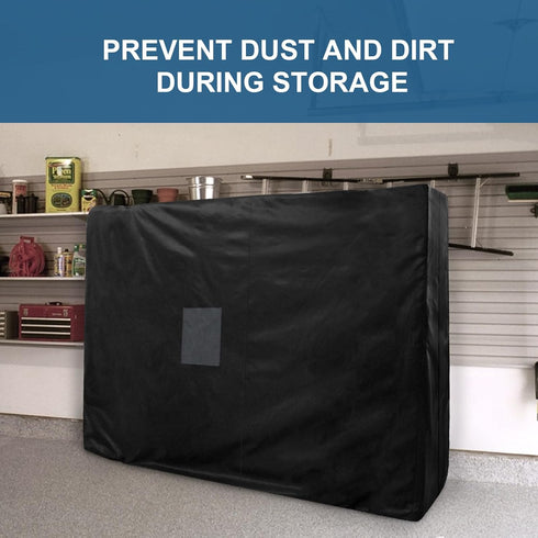 Heavy Duty Mattress Bags for Moving and Storage, Twin XL Size, 100% Waterproof Cover with 4 Strong Handles, Black