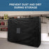 Heavy Duty Mattress Bags for Moving and Storage, Twin XL Size, 100% Waterproof Cover with 4 Strong Handles, Black