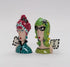 Fine Porcelain Dollymama's Lady Perfection-Spicy Salt and Pepper Shaker, 4-7/8" H
