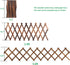 Wooden Lattice Wall-Expandable Plant Garden Trellis for Climbing Plants Outdoor Air Plant Vertical Rack Wall Decor