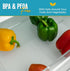 Refrigerator Liners for Shelves, 12 Pack by Linda’s Essentials, Easy to Clean Non-Slip BPA-Free Mats