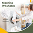 100% Waterproof Pillow Covers, Standard Size with Zipper (Set of 4), Pillow Protector, 20 x 26 Inches, White, Soft
