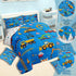 Set Set 1 Feelyou Construction Comforter Boys Twin Size Blue Excavator Bedding with Pillow Cases Kids Trucks Comforter