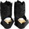 Juvale 100-Piece Bulk Black Tulip Cupcake Liners - 2 x 3.5 Inches Medium Baking Wrappers for Parties & Events