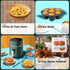 Air Fryer Accessories for COSORI Ninja Gourmia: 12 PCS Set with Oven Cake Pan, Pizza Pan