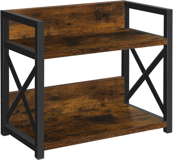 YINMIT Countertop Shelf Organizer,Coffee Bar Accessories,Spice Rack,Coffee Counter Shelf,2 Tier Coffee Organizer