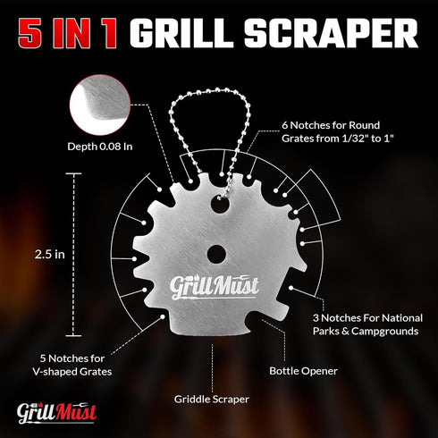 Set: 7 Set Grill Burger Press Premium Bacon Press Meat Press Cast Iron for Perfectly Griddle Seared Bacon | Burger