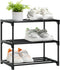 OLYREO Stackable Small Shoe Rack for Closet 3 Tier, Sturdy Shoe Rack Organizer