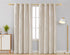 HOTOZON Heavy Duty Curtain Rod Gold, 32 to 58 Inch Decorative Single Drapery Rod with Exquisite Twisted Finials