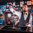 Zhehao Cheers Bar Mat for Bartending, 12 x 18 Inch Non-Slip Rubber Mat for Home Bar Countertop, Kitchen, Restaurants