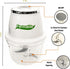 Electric Food Chopper Processor, 350ml Capacity, Stainless Steel Blade for Garlic, Veggies, Nuts, Portable