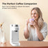 7.3" 6 12oz CHULUX Slim Single Serve Coffee Maker for K Pod, One Cup Coffee Maker Fits Travel Mugs, Coffee Machine