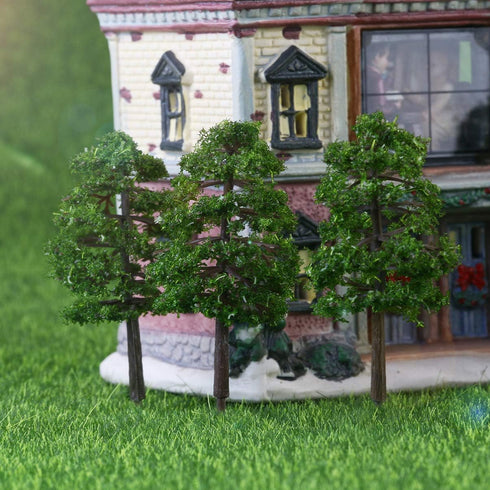 BESPORTBLE Artificial Trees Model - 20pcs Architectural Micro 9CM Imitation Landscape Tree Model Scenery