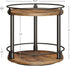Set 2 2-Tier Countertop, SR22L2BR YATINEY Spice Rack, of Lazy Susan Organizer, Turntable Organizer, Rotating Spice Rack