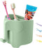 Kids Toothbrush Holder, Cute Elephant Toothbrush Holders for Toddler, Toothbrush Toothpaste Holder