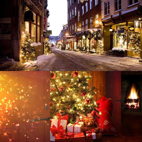 33ft 100 Brizled Mini Christmas Lights, LED Christmas String Lights Connectable, UL Certified Energy Saving Xmas Tree
