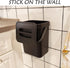 Kitchen Compost Bin for Countertop, Hanging Small Trash Can with Lid for Kitchen Bathroom, Mountable Compost Bucket