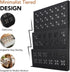 3-Tier (11"22"), Expandable Drawer Spice Organizer, Thickened Plastic Spice Rack for Kitchen Drawers Non-Slip & Easy