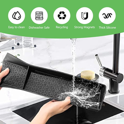 Weiwavivi 30 Inch Silicone Stove Top Shelf Magnetic for Kitchen, Strong Magnetic Heat Resistant Spice Rack Organizer