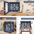 Anxiety Bookshelf Mini Books Display for Stress Relief and Fun Decor, Perfect Decorative Miniature Library for Book