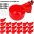 20 Pack Chicken Water Cups, Automatic Chicken Waterer for Poultry Automatic Chicken Watering System, Long-Lasting Use