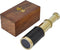 6" inch Handheld Brass Telescope with Wooden Box - Pirate Navigation.